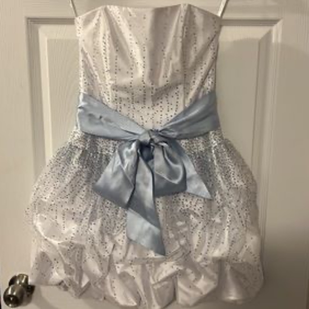 Vintage Gunne Sack Dress Size 9 Blue & White